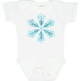 thumbnail image 3 of Inktastic Icy Blue Winter Snowflake Boys or Girls Baby Bodysuit, 3 of 5