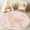 Color 2, variant on Washable Non Slip 6ft Round Rug for Kids Room Nursery Cute Llama, Cute Smiling Llama Pastel Pink Carpet for Bedroom Playroom Tent Rug