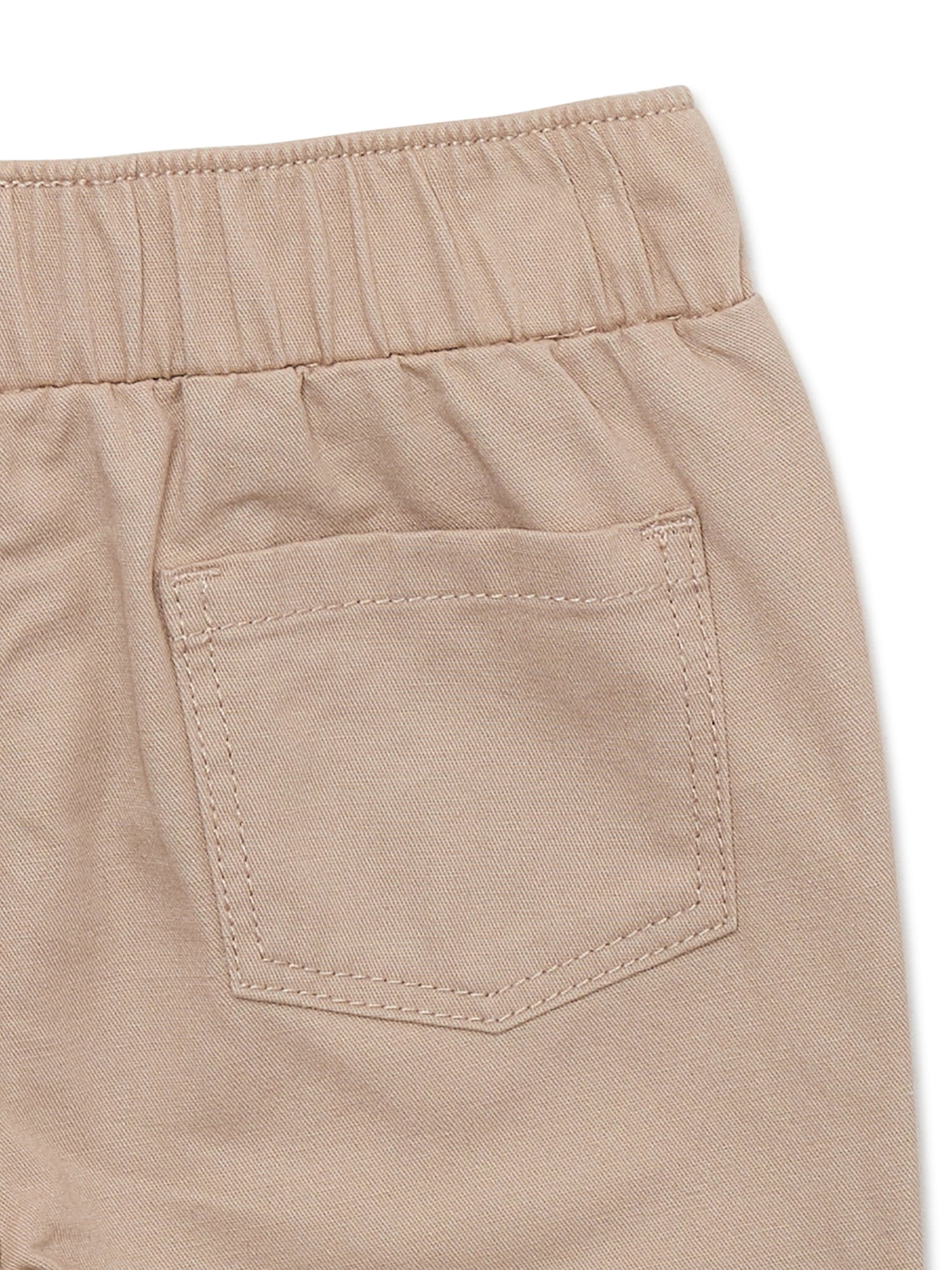 Garanimals Baby Girl Pull-On Pants and Joggers, 3-Pack, Sizes 0/3M-24M