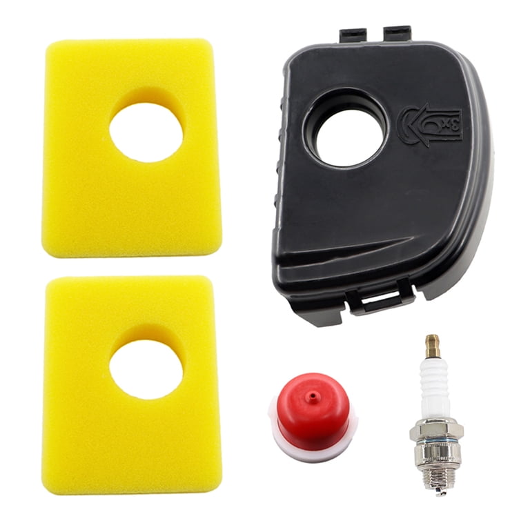 Air Cleaner Cover, Foam Filter & Primer Bulb Kit For Briggs & Stratton Engines - 3-Piece Set