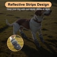 thumbnail image 5 of Unique Bargains 4pcs Dog Shoes Breathable Mesh Dog Shoes Dog Boots Paw Protectors Gray Size 6 Width 2.55", 5 of 7