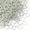 thumbnail image 1 of 1000 Mini Rubber Bands Soft Elastic Bands for Kid Hair Braids Hair (White), 1 of 5