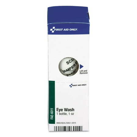 (4 pack) First Aid Only® Eyewash, 1oz Bottle