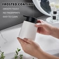 thumbnail image 2 of Matte Lotion Soap Dispenser - Ceramic Liquid Soap Dispenser - Hand Soap Dispenser - for Home, 2 of 5