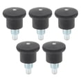 thumbnail image 2 of Exercise Bike Pin Knobs, Plastic Shell M10 Pull Pin Knob 5PCS 25mm  For Strength Equipment, 2 of 8