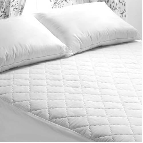 Mattress Pad and Jumbo Pillows Set, Twin