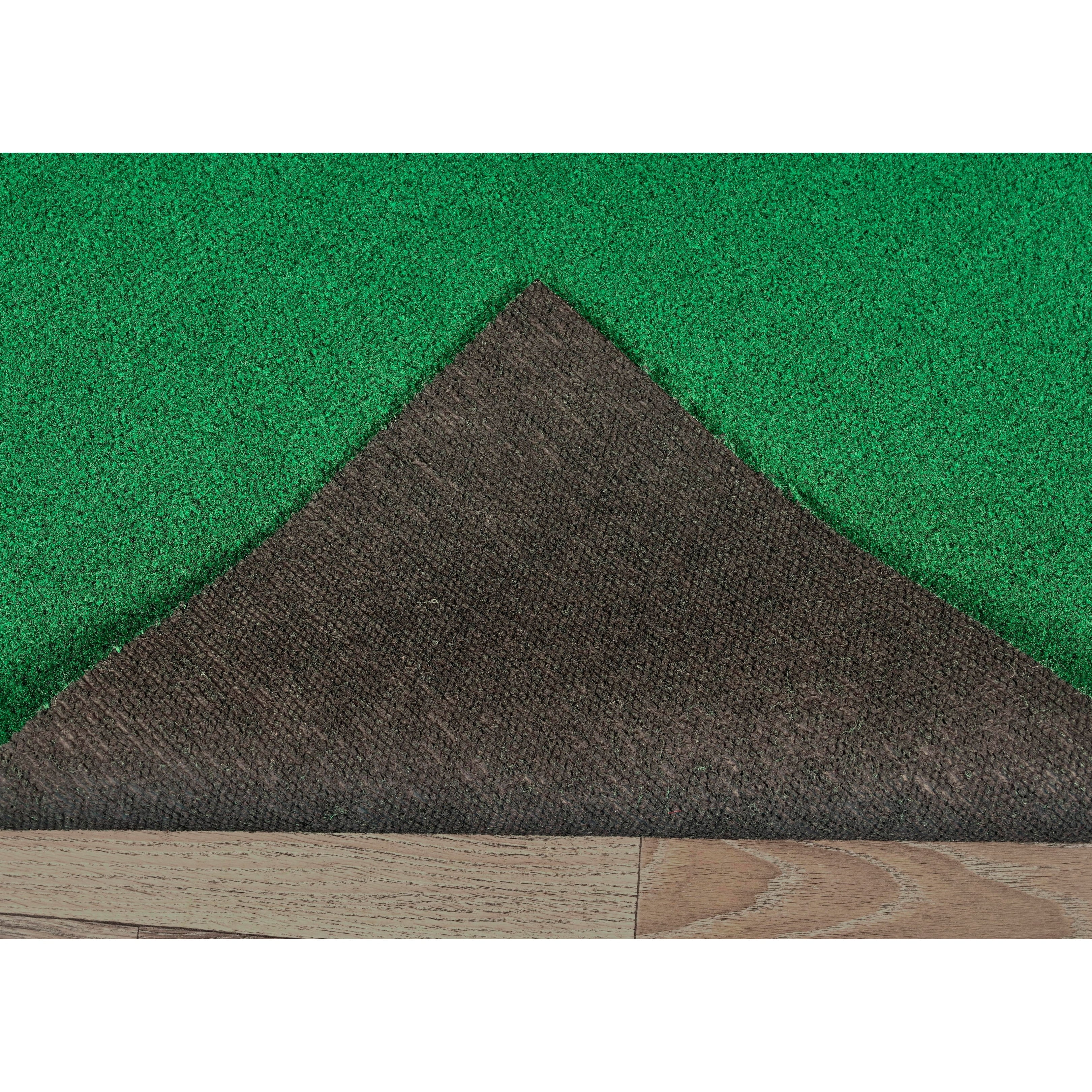 Garland Rug Softscapes Polypropylene Green Indoor/Outdoor Area Rug, 9' x 12'