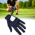 thumbnail image 3 of Microfiber Men Golf Gloves Left Hand Microfiber Sweat Absorbent Soft Breathable Golf Gloves Royal Blue, 3 of 7