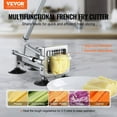 thumbnail image 3 of French Fry Cutter Stainless Steel Potato Vegetable Slicer Chopper 3 Blades, 3 of 7