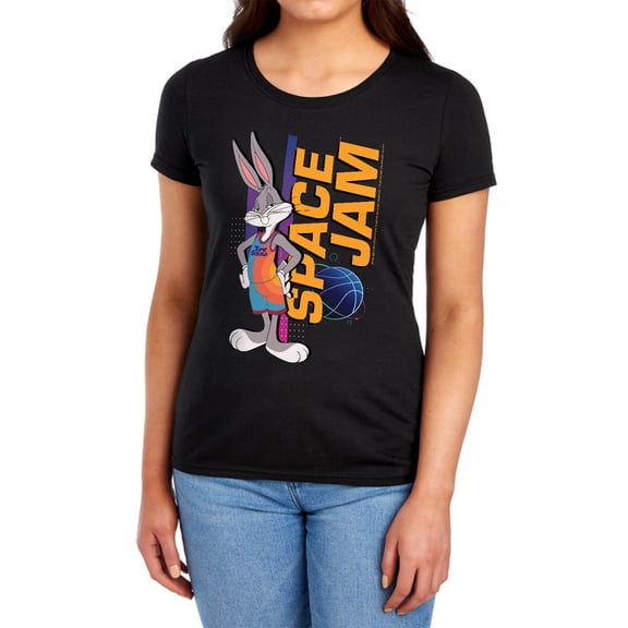 Space Jam: A New Legacy Bugs Standing Women's T Shirt, Bugs, Medium