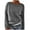 Grey, variant on Elegant Women's Knitted Pullover Sweater Long Sleeve Boat Neck Style Lightweight Comfortable Fall Winter Top Womens Casual Pullover Tops Long Sleeves Casual Shirts