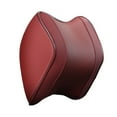 thumbnail image 1 of tredstone Soft Car Pillow Relief For Neck Pain And Stiffness While Driving Suitable For Most Car claret, 1 of 6