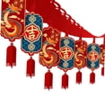 thumbnail image 5 of Tachiuwa Chinese Dragon Year Garland Room Ceiling Garland Reusable 2024 Chinese Spring Festival Hanging Decoration for Bedroom Stylish Dragon 6 Pendant 2m, 5 of 7