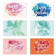 thumbnail image 4 of 60 tarjetas de felicitación en estilo feliz cumpleaños bendición de feliz cumpleaños tarjetas de felicitación grandes, 4 of 6