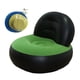 thumbnail image 3 of Sofá inflable de ocio, suave, multifuncional, portátil, para el hogar. Negro y verde, 3 of 9