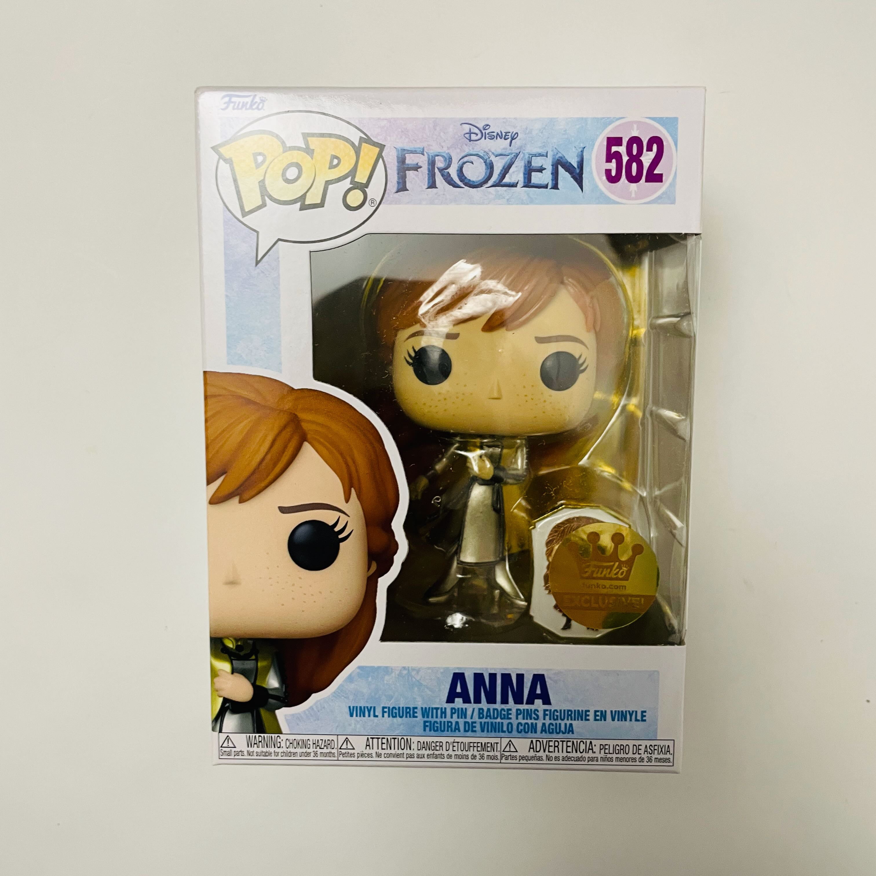 Disney: Ultimate Princess POP! Disney Vinyl figurine Anna (La Reine des  neiges) 9 cm - ADMI