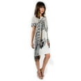thumbnail image 3 of Women's Winter Knit Mayan Pattern Fringe Knit Poncho, 3 of 9