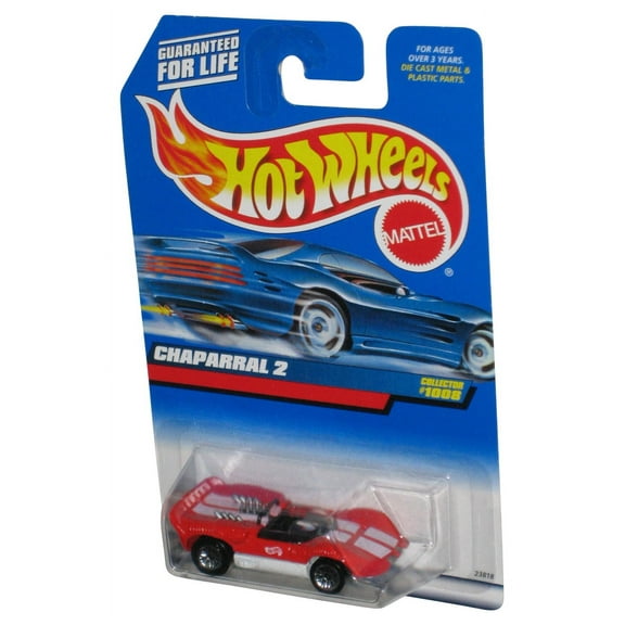 Hot Wheels Chaparral 2 (1998) Red & White Collector Toy Car #1008