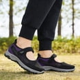 thumbnail image 6 of BERANMEY Women‘s Slip-On Walking Shoes – Easy On/Off with Hook & Loop Comfort-Focused Athletic Sneakers for Women Non-Slip Casual Shoes for Travel Work Outdoor, 6 of 7