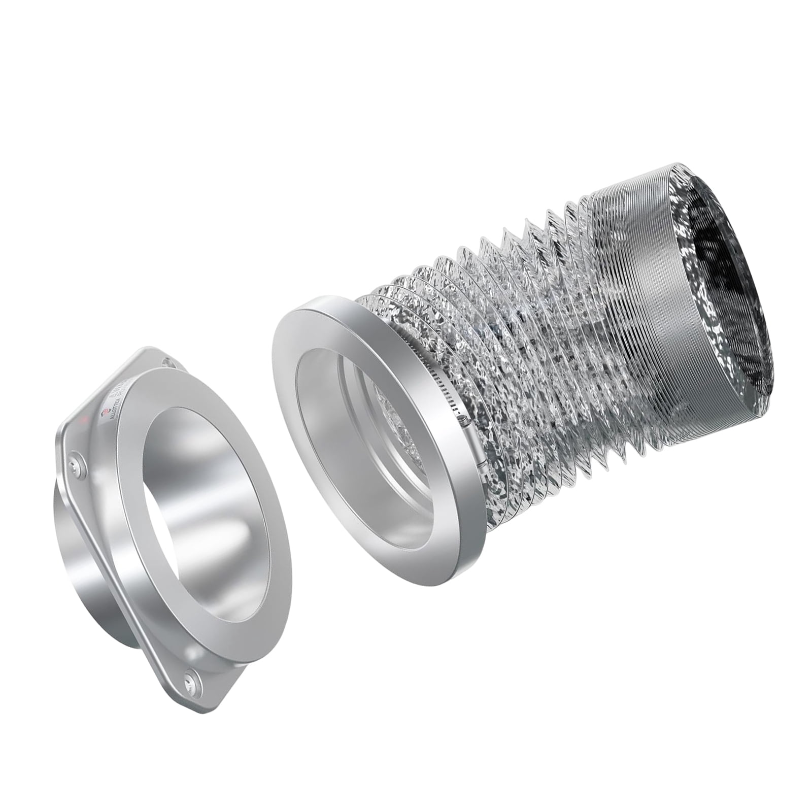 180 Degree Dryer Vents Connector Temperature Resistance Easy Cleaning Space Saving Dryer Vents Adapters