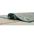 thumbnail image 3 of HR Diamond & Moroccan Pattern Outdoor Rug Waterproof, Mold/Stain/Fade-Resistant  Blue/Sand Color, 3 of 5