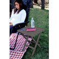 thumbnail image 2 of Camco 51885 Large Adirondack Portable Outdoor Furniture Folding Table, Charcoal, 2 of 7