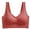 Watermelon Red, variant on Balconette Bras for Women Women's True Body Triangle Convertible Strap Bra Red 4X-Large