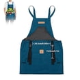 thumbnail image 4 of Cloth Apron Farm Orchard Workwear Large Capacity Quick Release Apron Second System Canvas Harvesting Apron With Quick Release Pocket, 4 of 4