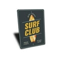 thumbnail image 3 of Surf Club Novelty Decor, Metal Wall Sign - 10x14 Inches, 3 of 4
