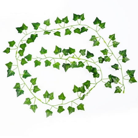 Begonia Leaves - Holiday Clearance 2Pack 2m Creeper Begonia Artificial Ivy Leaf Vine Fake Plants Home Wedding Decor