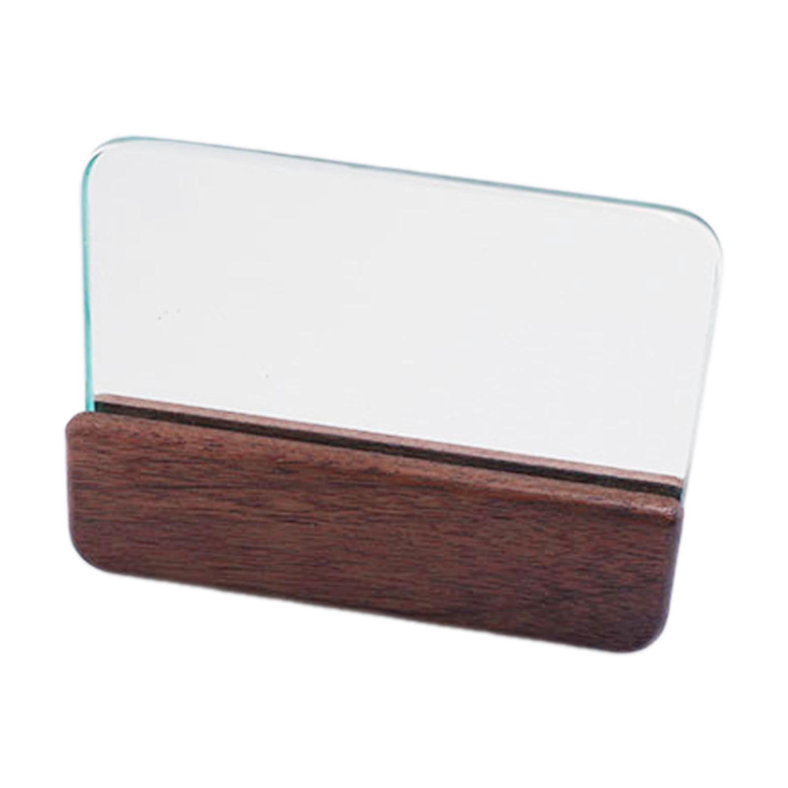 S SERENABLE Glass Slicker for Burnishing Leather Crafting Versatile Block Smoothing Tool