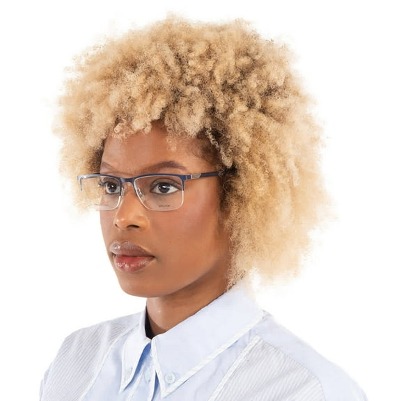 Police Demo Rectangular Unisex Eyeglasses VPL884 0502 54