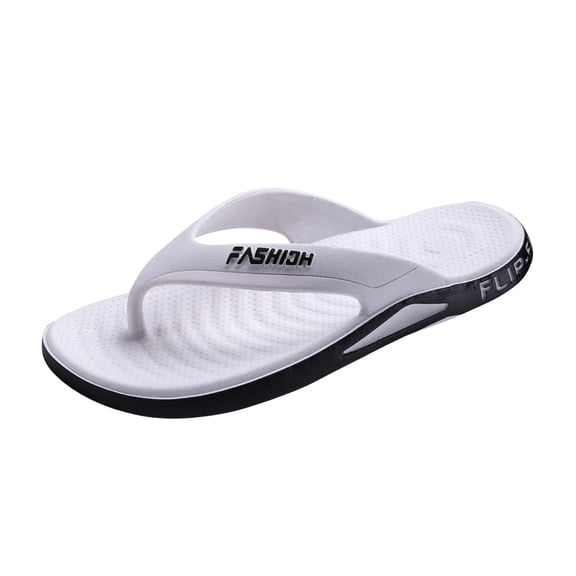 SBYOJLPB Unisex Stylish Casual Flip-Flops Sandals Non Shoes for Spring and Summer Thick-soled Beach Sandals