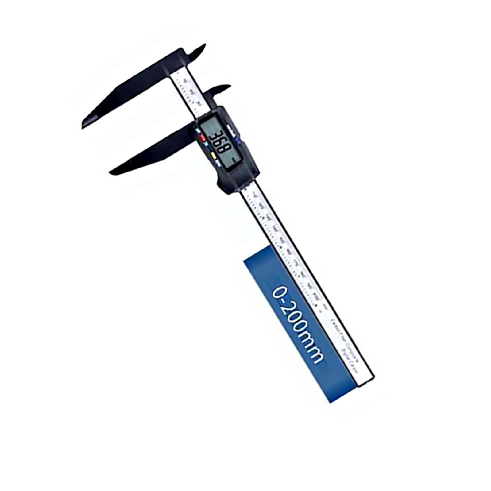 300mm 200 Electronic Digital Caliper LCD Plastic Vernier Caliper Long Jaw Micrometer Inner Outer Diameter Gauge Measuring Tools ,Complete Kit