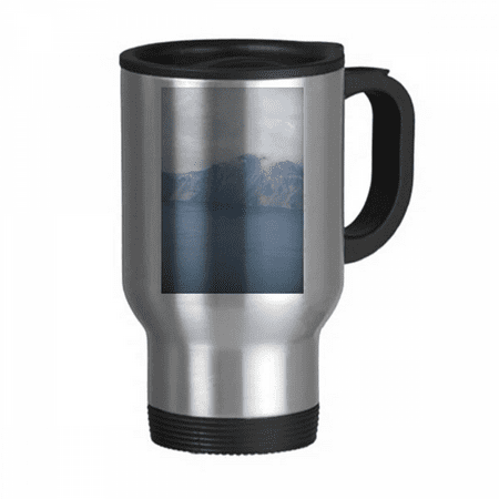 

Baiyun Tianchi Art Deco Fashion Travel Mug Flip Lid Stainless Steel Cup Car Tumbler Thermos