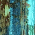 thumbnail image 1 of Ahgly Company Machine Washable Indoor Square Oriental Turquoise Blue Industrial Area Rugs, 7' Square, 1 of 4