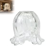thumbnail image 2 of Elegant Decorative Glass Lamp Shade Small Lampshades Pendant Light Cover For Lamps Chandelier Fixture Lighting Furniture Protection 6.3X5.1" Happy Day!, 2 of 5