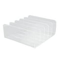 thumbnail image 2 of Organizador De Archivos De Escritorio Acrílico, Organizador De Archivos De Escritorio Transparente, Estante Antideslizante Multifunción, Acrílico Transparente Seguro, Fácil, 2 of 7