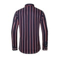 thumbnail image 5 of zfhfof Men's Plaid Button Down Shirts Cotton Long Sleeve Dress Shirts Regular Fit Gingham Shirts Plus Size, 5 of 5