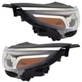thumbnail image 5 of New Pair Of Headlights Compatible With Kia Optima S Sedan 2019 2020 By Part Numbers Ki2503232 Ki2502232 92102-D5500 92101-D5500 92102D5500 92101D5500, 5 of 5