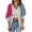 Rose Chaud, variante sur Wolfast Hauts à Manches Longues pour Femmes Mode Femme Hiver Cardigan à Couleurs Contrastées Chandail à Manches Longues Cardigan Veste Hauts Longs Manteaux d'Hiver pour Femmes