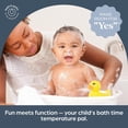 thumbnail image 3 of Duck Baby Bathtub Thermometer – Instant Readout, Digital Water and Room Temperature Reader – Fun Floating Toy for Newborns, 3 of 4