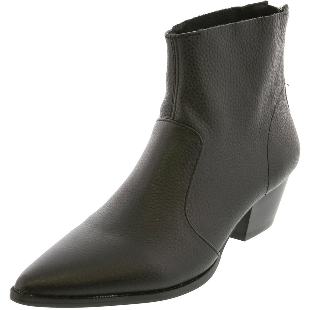 flat pointed chelsea boots
