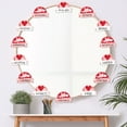 thumbnail image 6 of Big Dot of Happiness Valentine's Day Hearts - DIY Blank Paper Desk or Locker Labels - Classroom Name Tags - Set of 32, 6 of 7