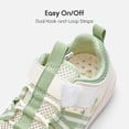 thumbnail image 3 of Balabala Toddler Girls Boys Sandals Breathable Walking Shoes Lightweight Sport Sandals Mesh Upper Toddler Sneakers with Hook and Loop, 3 of 7