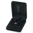 thumbnail image 3 of 1.24 ct Brilliant Round Cut Halo Natural Garnet 18K Yellow Gold Pendant with 16" Chain, 3 of 4