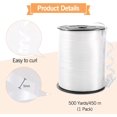 thumbnail image 4 of White Curling Ribbon, 500 Yard Christmas Curling Ribbons for Gift Wrapping, Balloon Ribbon, Balloon String, Curly Ribbon, Thin Ribbon, Gift Ribbon for Baby Shower, Florist Flower Party Decorations, 4 of 5