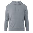 thumbnail image 4 of Caqnni Men's Hoodies Oversized Vintage Sweatshirts Long Sleeve Letter Drawstring Streetwear Fashion Hoodies & Sweatshirts (XXL,Grey), 4 of 5