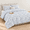 01-a#chic Fresh Blue Floral-King(104"x90"), variant on 01-a#garden Pink Floral Queen(90"x90") Boho Floral Reversible All-Season Comforter Set