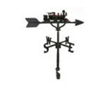 Montague Metal Products - Aluminum Train Weathervane - Natural Color
